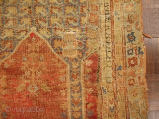 3' 1'' x 4' 10'' 18th Century Turkish Prayer Rug                       