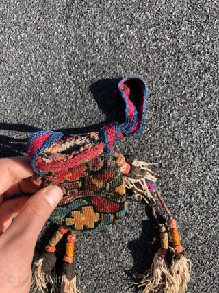 Beautiful Uzbek Cross stitches Lakai, purse. Superb colours and stitches.                       
