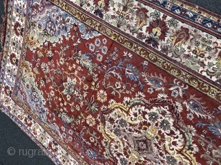 Beautiful Antique Russian? carpet, excellent colours. The size is 220cm by 160cm. More images pls mail me.                