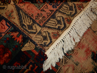 An exceptionally interesting seychour kuba with damage 
about 5 x 6 size ....Go to our new website -  Boylston Associates Antique Caucasian Rugs- for a good look and the price

  