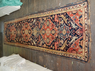 OLD KUBA RUNNER - 3 X 9 FT - DATED 1891 - GREAT PRICE                   