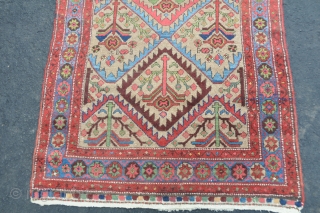 SOLD Antique Persian Hamadan Shirishâbâd Rug

Circa-1930 hand-knotted rug with natural vegetal dyes and a floral lattice design.  Cecil Edwards, in his classic book “The Persian Carpet, shows a Kurdish rug from  ...