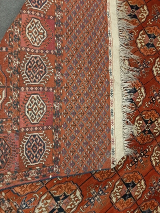 Persia tekke buhara 
Ower 100 years old.good condition
Size:2.25x3.50 cm2                        
