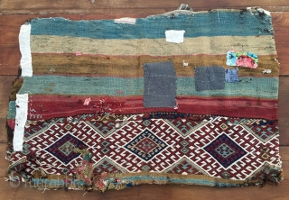 Two wonderful original Anatolian cuvals or storage bags. Good for a museum, exhibition, collector, show. Second half 19th century. Natural saturated colors. Untouched in the very original state. All patches outside &  ...