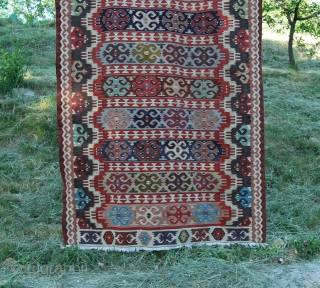 Balkan vintage kilim. Cm 140x284. Cotton & wool. Good condition. Not expensive.                     