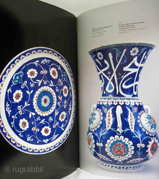 Iznik: The Pottery of Ottoman Turkey
by Atasoy Nurhan &Raby Julian
Edited: Alexandria Press - Laurence King, London, 1989
Almost 400 pages
Almost 1.000 illustrations
Big size cm 27x37
The best book about Ottoman pottery of IZNIK
In very  ...