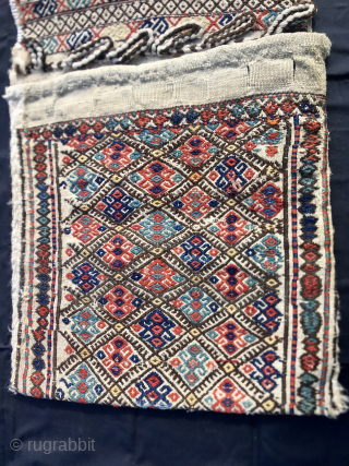 --- Zangadzor --- Armenia ---
"Zangadzor region. The southernmost part of Armenia....border with Iran." Thanks to asolo_kilim_gallery who found it out.
Beautiful heybe or saddle bag.
Size is cm 44x122
Approx age is end 19th, early  ...