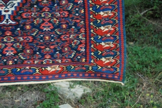 Masterpiece!

Age, balance, colors, pattern, condition......
Beautiful Senneh/Sinna kilim. 
Some say it's a Bidjar, others stick to Senneh. 
In any way it's simply a wonderful textile example of tribal art. 
Kurdistan, Western Iran. Cm  ...
