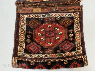 Nice Persian Bahktiary Saddell bag in good condition size is 2.7x5 (2.7x2.6)
Price is $$950                   