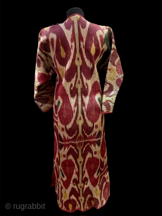 19.C Quilted Karakalpak Ikat robe                            