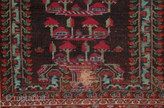 Dated 1260 West Anatolian Kula rug with organic dyes, the rug is about 174 years old, has minor wears, as pictures shown. the dimension of this rug is 55x42 inches   