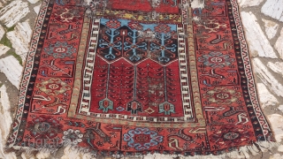 Anatolian Ladik Prayer Rug
Size=202x112 cm                            
