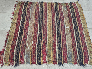 Antique Kashmir& Sivas shawl
Size:100x95 cm                            