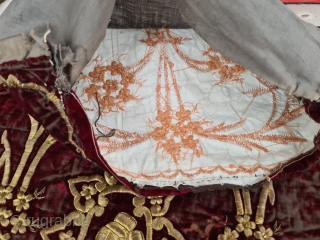 19 thc Anatolian turkish velvet yastık
Size=96x42 cm 
     96x42 cm
two pieces                  