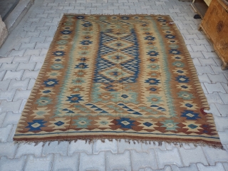 19th Manastır kilim 
Size 225*180 cm                           