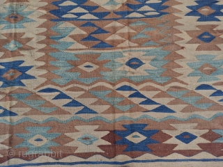 19th Manastır kilim 
Size 225*180 cm                           