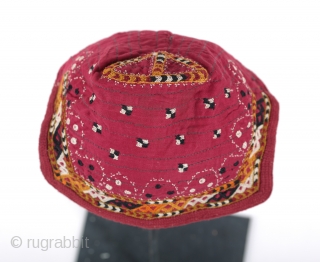 hat from central asia - turkmenistan                           