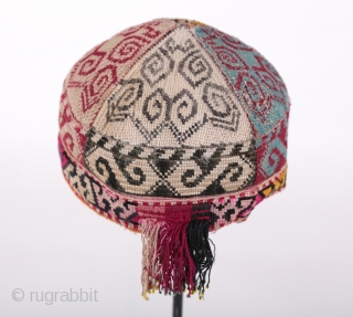 hat from central asia - uzbekistan                           