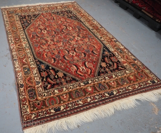 Antique South West Persian Kashkuli Qashqai rug with all over small floral herati design.
Size: 8ft 4in x 5ft 1in (253 x 155cm).
Circa 1900.
www.knightsantiques.co.uk 
A very attractive rug by the Kashkuli sub tribe  ...