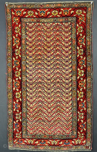 Come to my stand at ICOC to see this; An exceptional Kaskuli small rug woven on silk wefts in full pile. Published in Herman. 19th century, very rare and extremely beautiful. This  ...