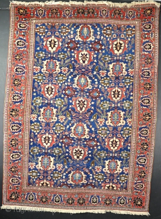 An old Veramin rug in very good original condition. 1st quarter 20th century. 220x148cm                   