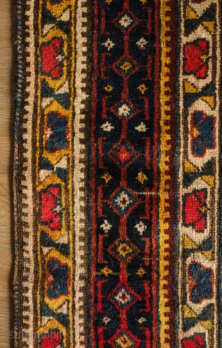 Lori Rug, Late 19th century. Pole medallion design in mostly saturated natural dyes. Very soft wool. In very good condition. The medallions bear dots all along the borders similar to those in  ...