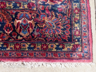 Antique Sarouk Carpet, c.1920-30+/-, 14'6" X 9'9", Very Excellent Condition.
SOLD                       