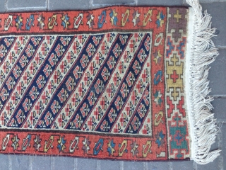 Kurdish fragment antiqe  size:345x46-cm ask                           