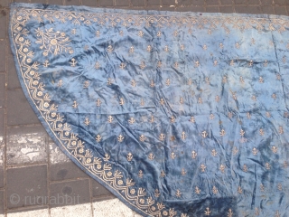 Persian antiqe velvet  en metal size:238x105-cm ask                         