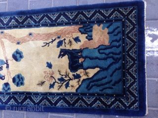 Peiking China small rug size:123x60-cm good price ask                         