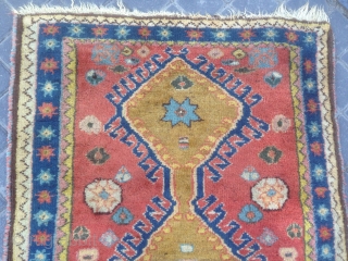 Small Persian ? Size:80x58-cm please ask                           