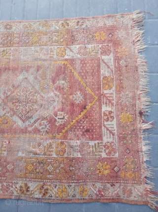 Turki antique rug, synthetic dyes size:140x93-cm please ask                         