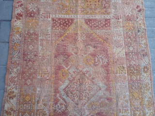 Turki antique rug, synthetic dyes size:140x93-cm please ask                         