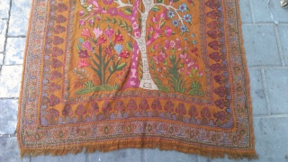 Kerman embroidered size: 260x88-cm. Ask                            