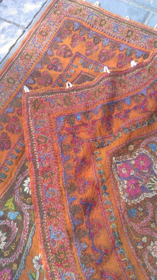 Kerman embroidered size: 260x88-cm. Ask                            