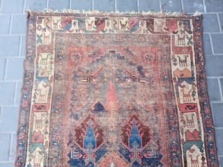 Antiqe persian ? Size:194x110-cm please ask                           