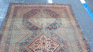 Persian Shiraz rug size:275x150-cm please ask                           