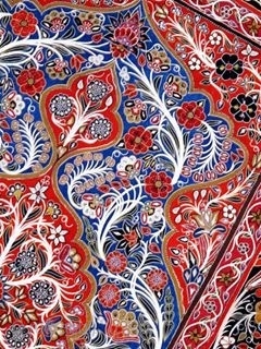 Fine quality excellent condition embroidery of Rasht , north persian 
Circa1900                      