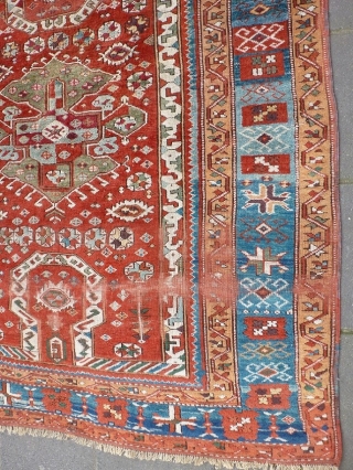 Turkish rug 205x163cm, beautiful colors                            