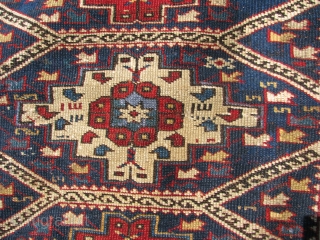 A colorful shirvan rug dated approx. 5x9                          