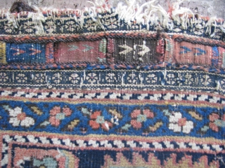 This is an afshar bag with nice colors in a good condition for its age                  