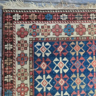 Late 19th Century Caucasian Rug 3.5 Ft. x 5 Ft.
This is the type of textile well-suited for wall display. Essentially the attributes that make this Caucasian rug so attractive are all still  ...