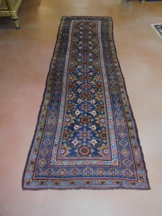 lovely Kurdish runner 3'4''x10'8''
Superb condition 
Healthy pile 
all natural dyes 
circa 1890s to 1910s                   