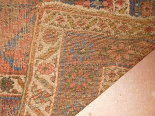 kurd rug 19th century 
all wool and natural dyes .
as imaged 
no repairs                    