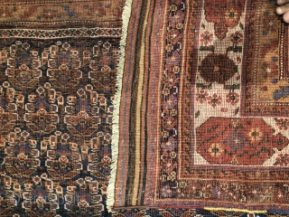 Amazing  borders and format very antique Afshar .clean and ready to be enjoyed.generous size :430X195 cm available in London             