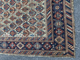 c.1880 Antique Shirvan rug…..approx 3’ x 4’…..has interesting ewers in field….
Checks drawn on U.S. banks preferred…..
Thanks again to RR…..from beautiful Cape Porpoise, Ed Briggs         