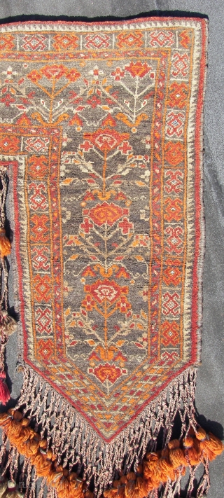 Persian Tribal, Kapunuk / Khalyk , old ?  Frontside touched by the sun, Ghasghai, ? ca. 220 cm. x 170. cm. sold it some years ago. I still regret that. But  ...