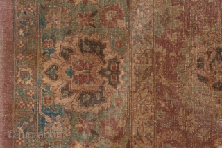 Lahore Carpet

9.6 x 17.8
2.92 x 5.42

This northern Indian city carpet follows the designs of the 17th century Indo-Isfahans  with an in-and-out palmette design, here on a rust-brown field with details in  ...