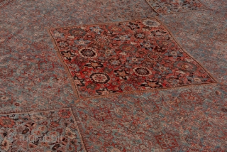 Mahal Carpet

13.0 x 18.9
3.96 x 5.76

A soft red tangerine flower border frames the putty toned field with its small Herati design and the corners and medallion with a medium scale rosette pattern  ...