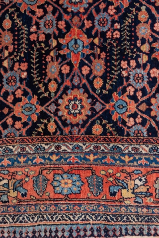 Joshegan Gallery Carpet

6.10 x 16.7
1.85 x 5.09

This well and evenly woven central Persian gallery carpet has a nice, fleshy handle to go with its dark blue Herati variant design of laurel sprays  ...